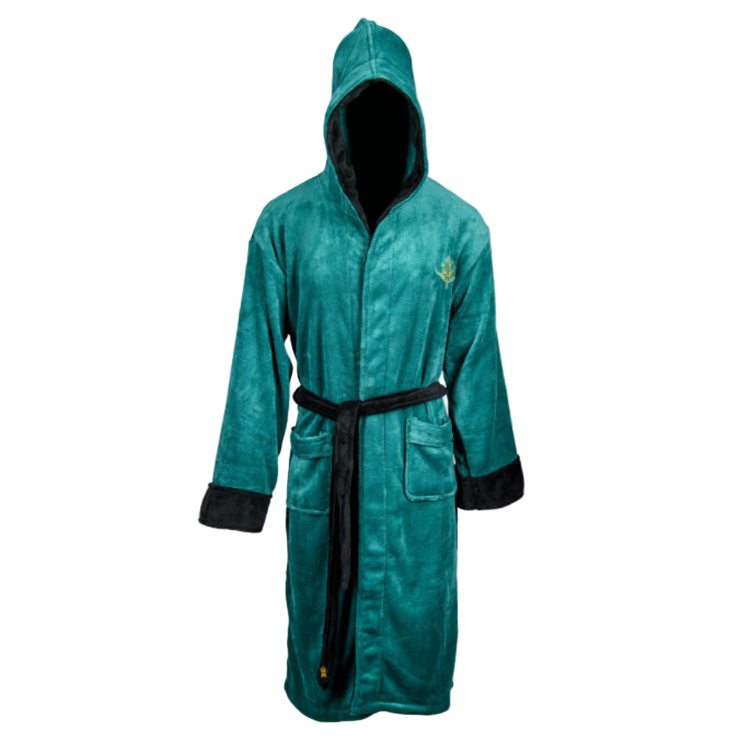 Lord of the Rings: Elven Hooded Bathrobe Green & Gold