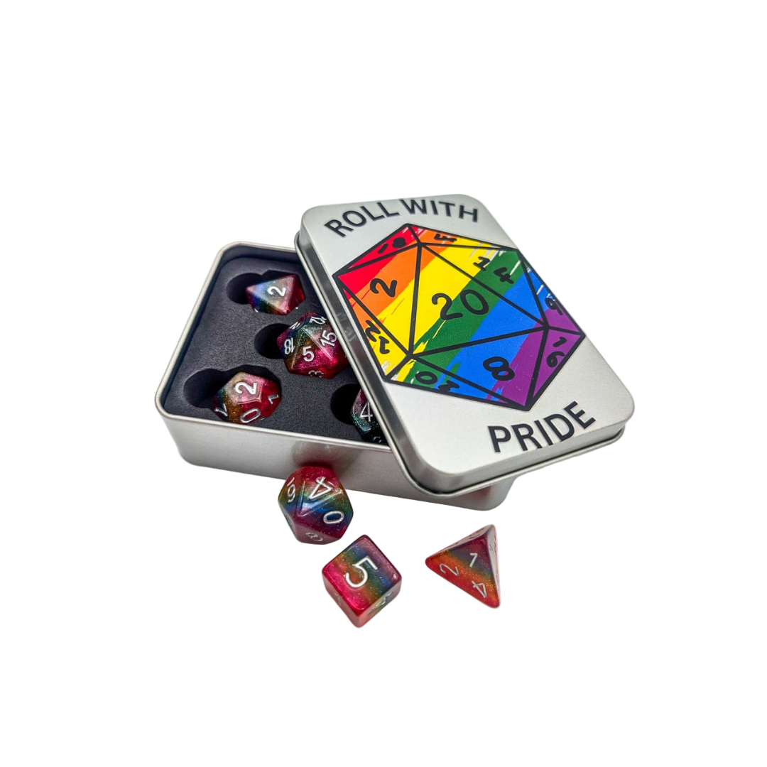 Pride Dice Tin