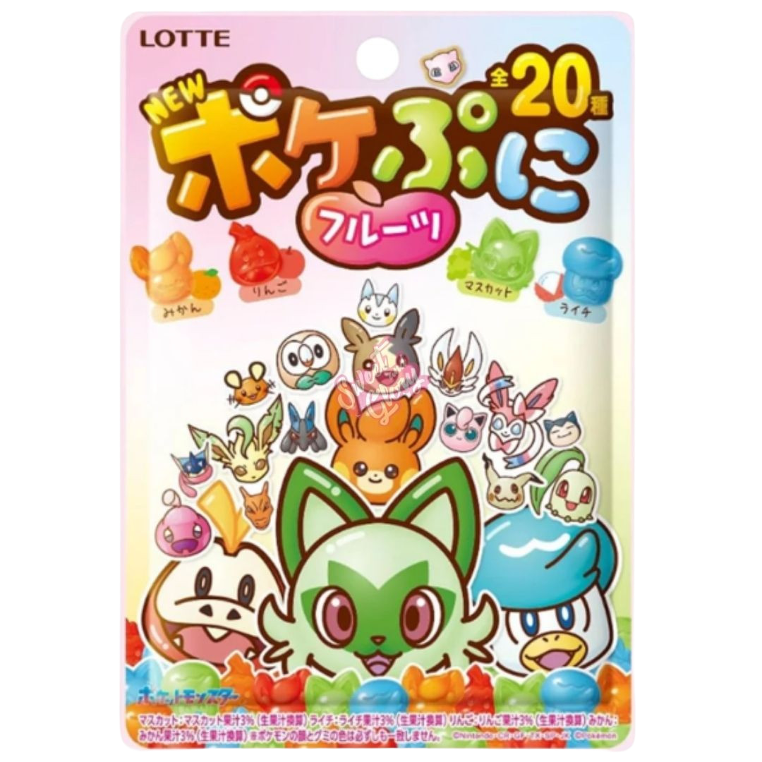Lotte Pokemon Fruits Gummies (Japan) 80g