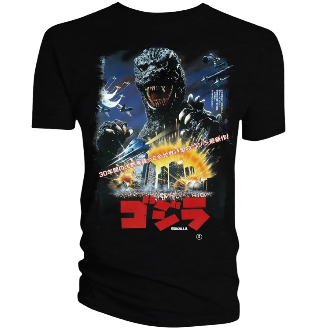 Official Godzilla 1984 Poster T-Shirt