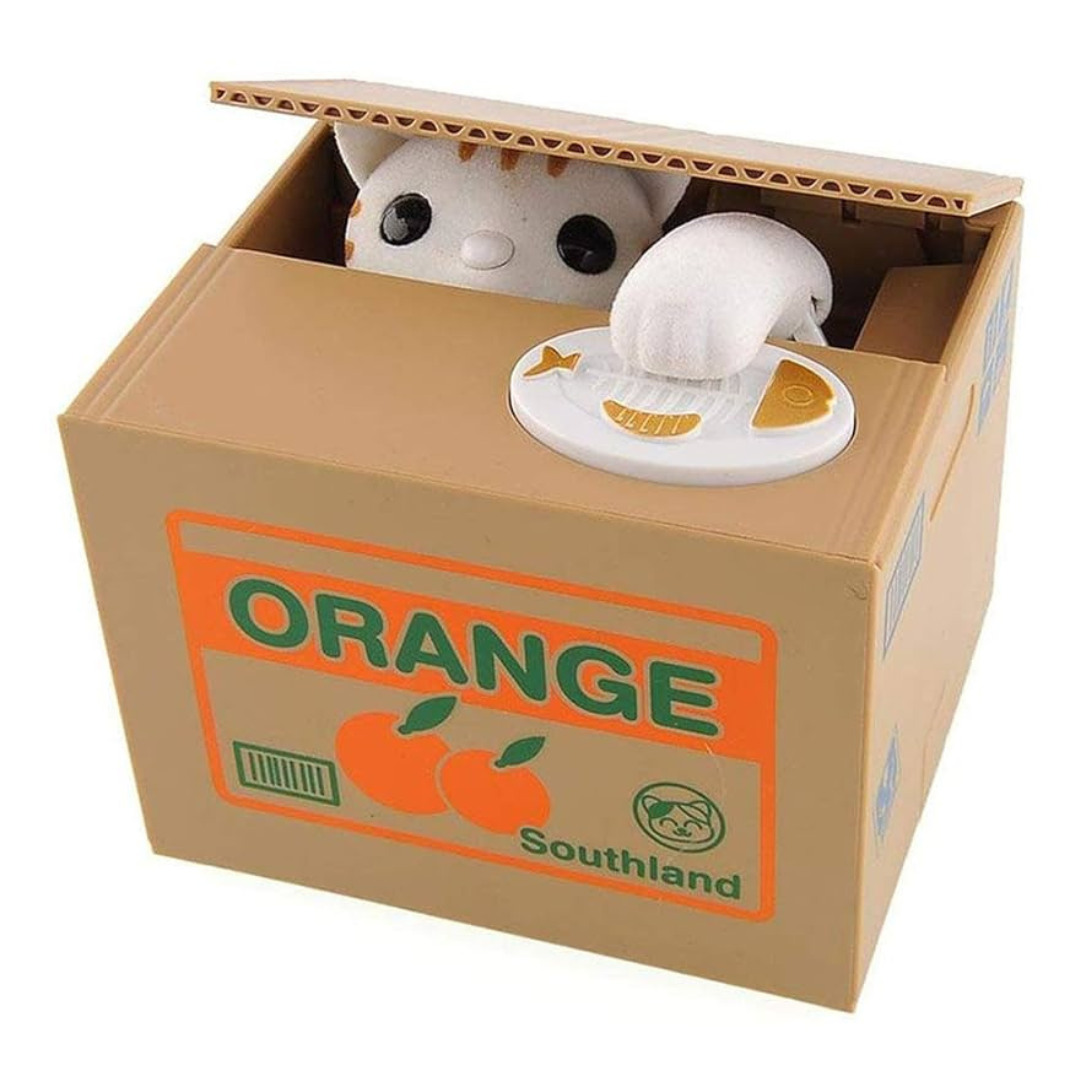 MY KAWAII SNEAKY CAT MONEY BOX