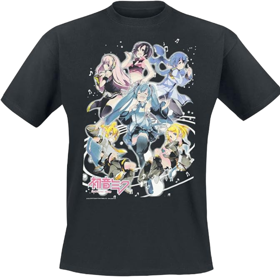 Hatsune Miku Shirt Group Melody T-shirt