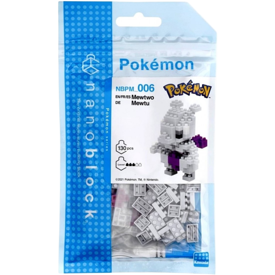 Nanoblock Pokemon Character Pack - Mewtwo