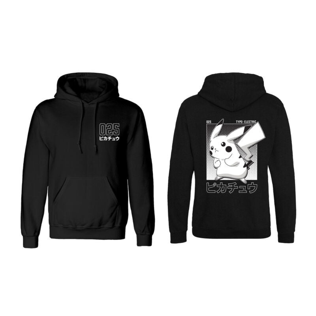 Pokemon - Halftone Pikachu Hoodie