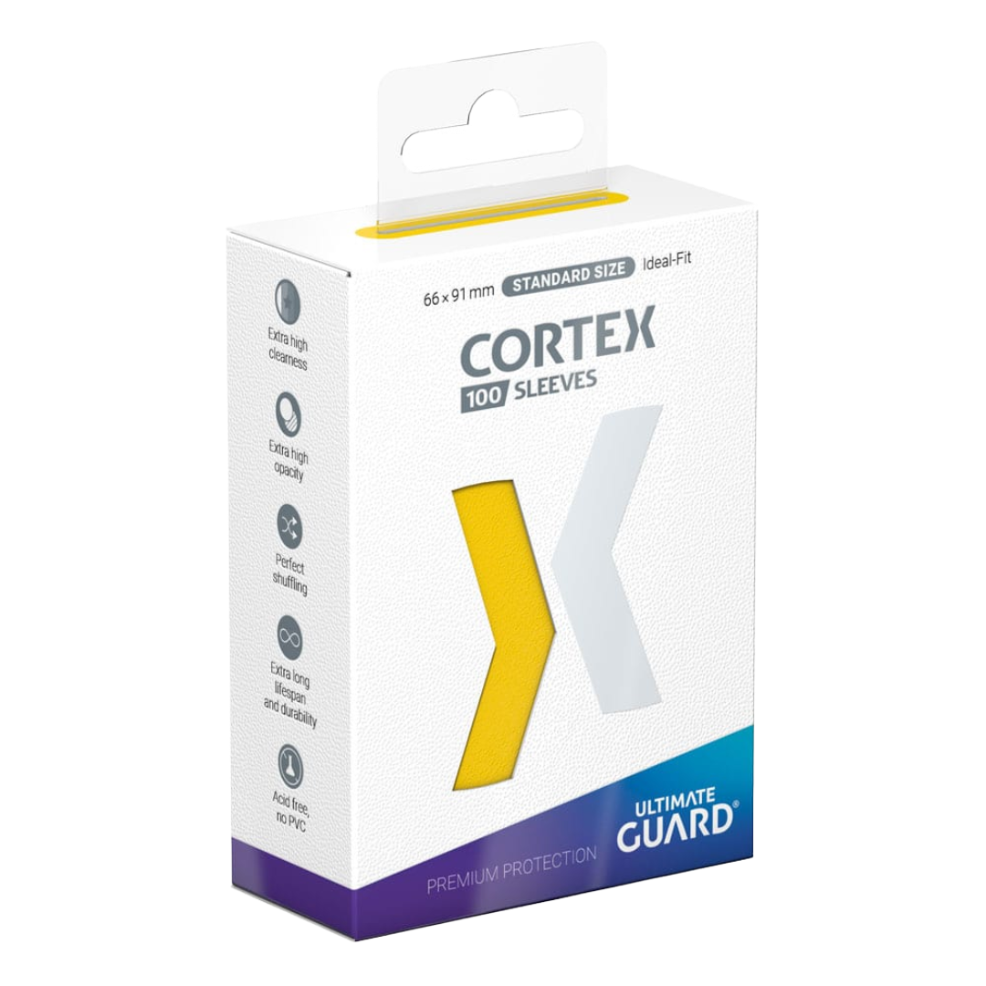 Ultimate Guard Cortex Sleeves Standard Size (100) - Yellow