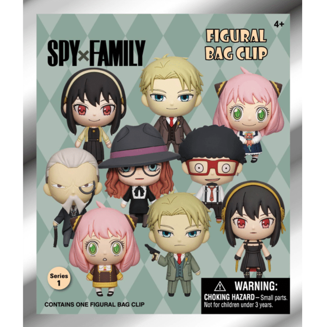 Spy X Family Series 1 Bag Clips