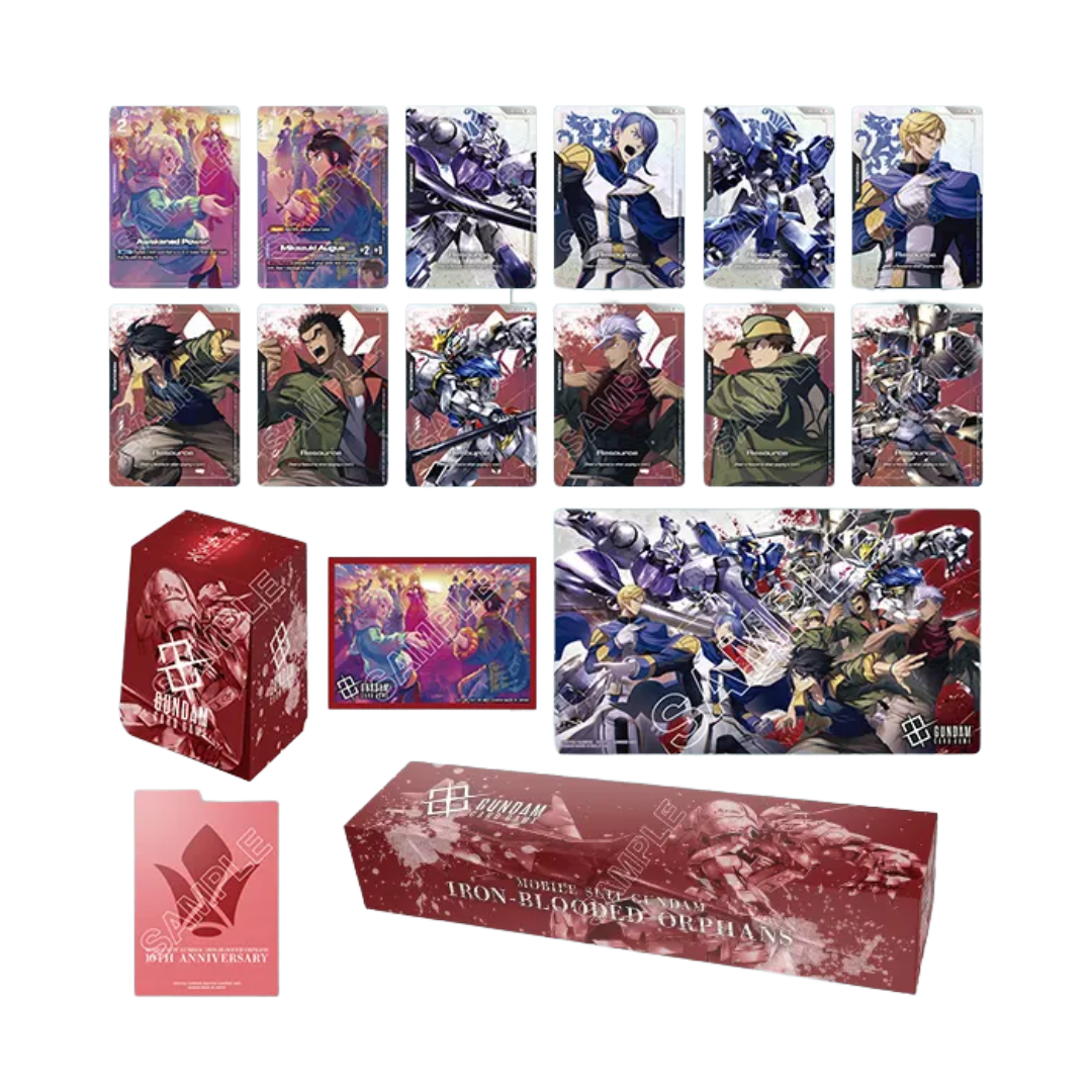 Gundam Card Game: Premium Accessory Set - Mobile Suit Gundam IRON- (PB02)