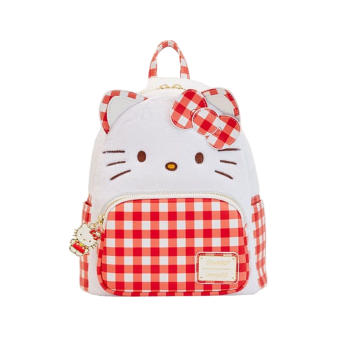 Sanrio by Loungefly Mini Backpack Hello Kitty Gingham Cosplay