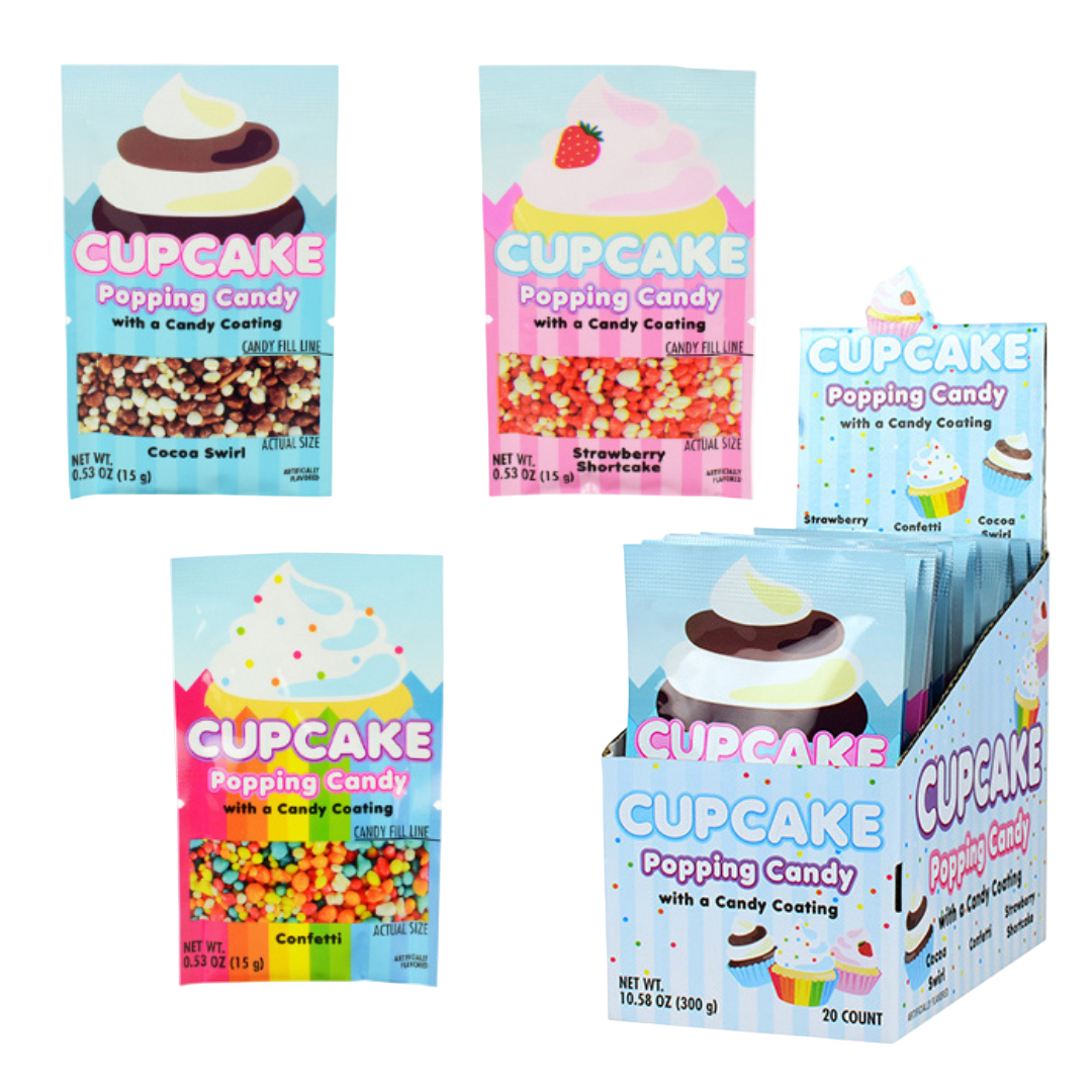 Cupcake Popping Candy