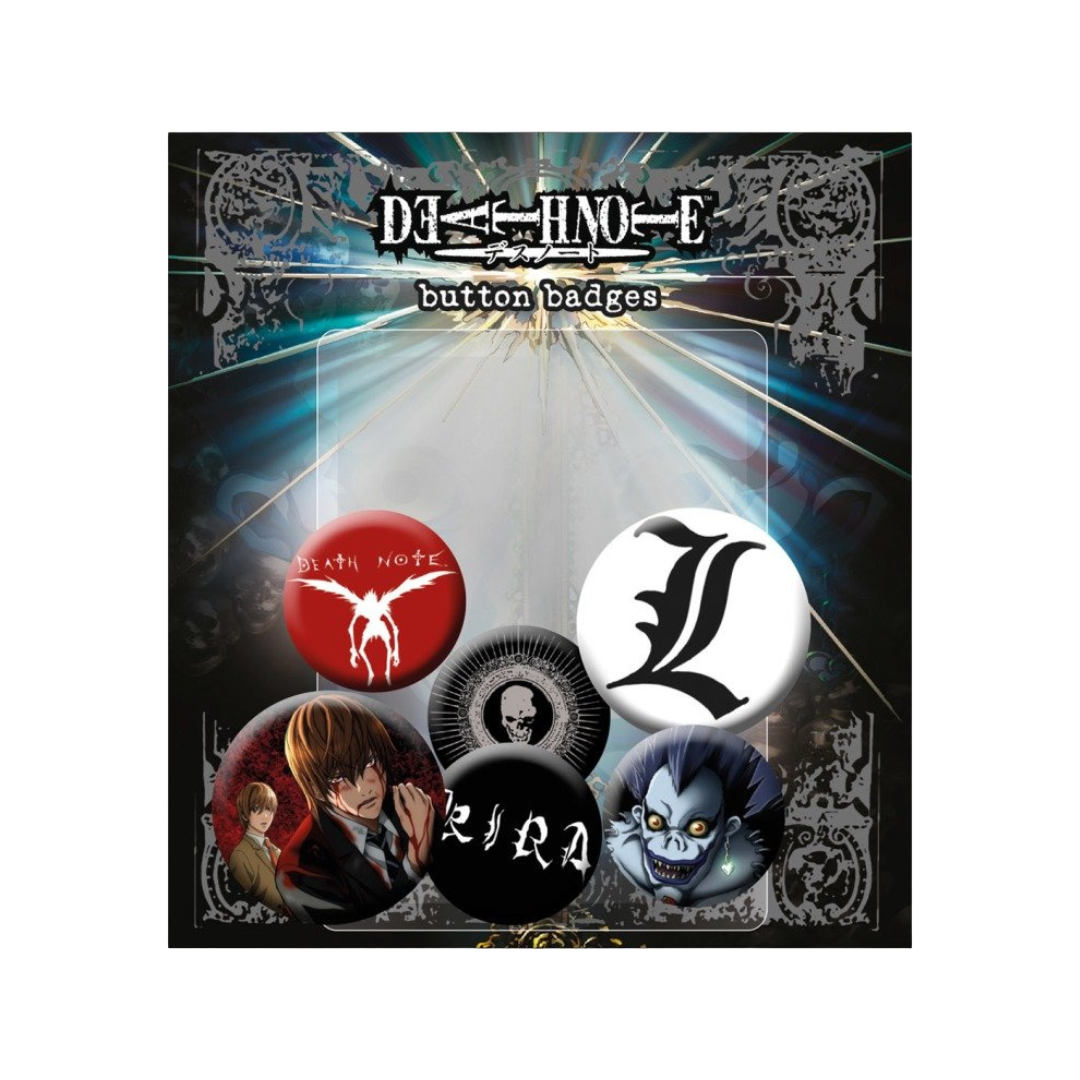 Death Note Pin Badges