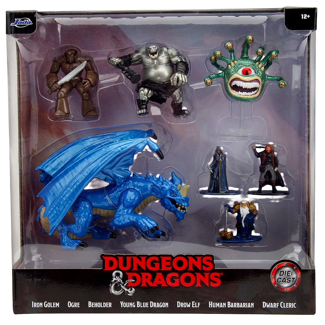 Dungeons & Dragons Die Cast Figure Set