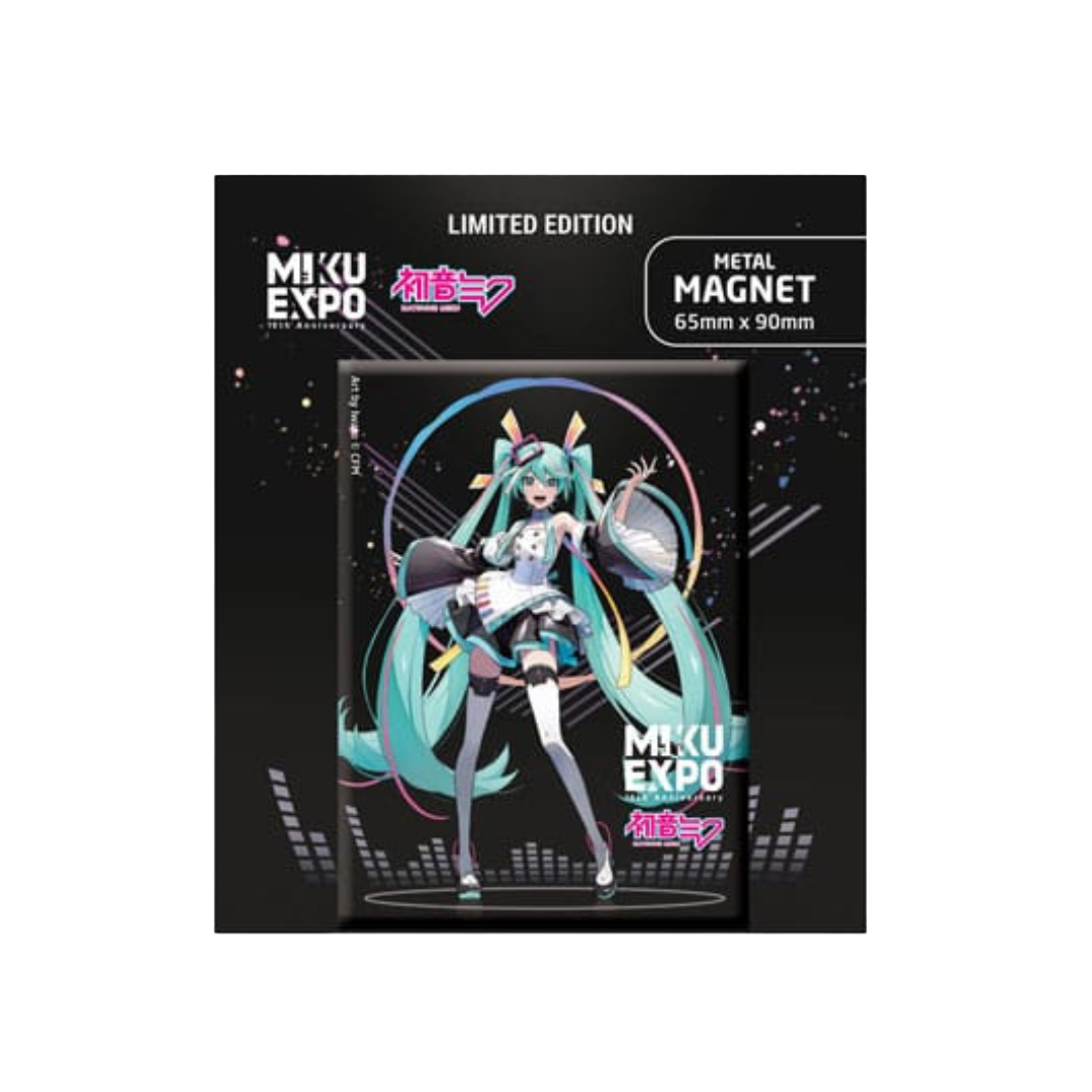 Hatsune Miku Fridge Magnet Miku Expo 10th Anniversary Art by Iwato Ver. Limited Edition