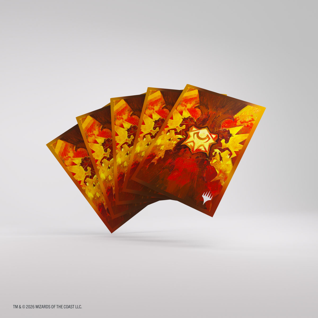Gamegenic Magic: The Gathering Secrets of Strixhaven Premium Art Sleeves - Lorehold