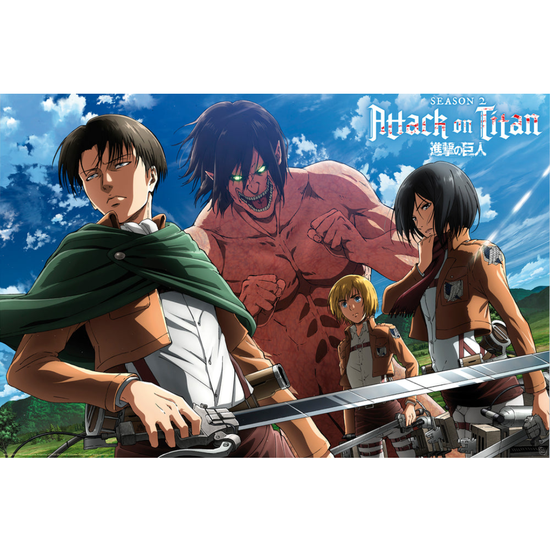 Attack on Titan Ready to fight! Maxi Poster