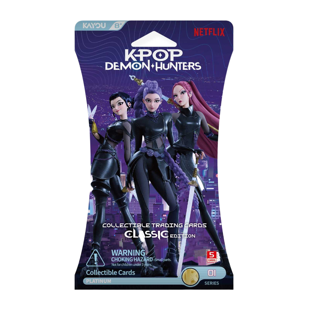 KAYOU K-Pop Demon Hunters-Collectible Trading Cards-Classic Edition Blister-001-EMEA-Series 1-A