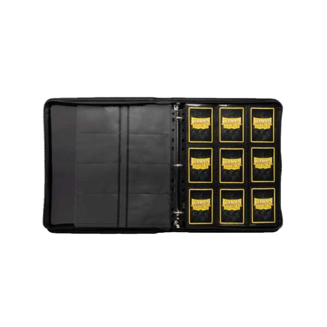 Dragon Shield Card Codex Zipster Regular Binder - Iron Grey