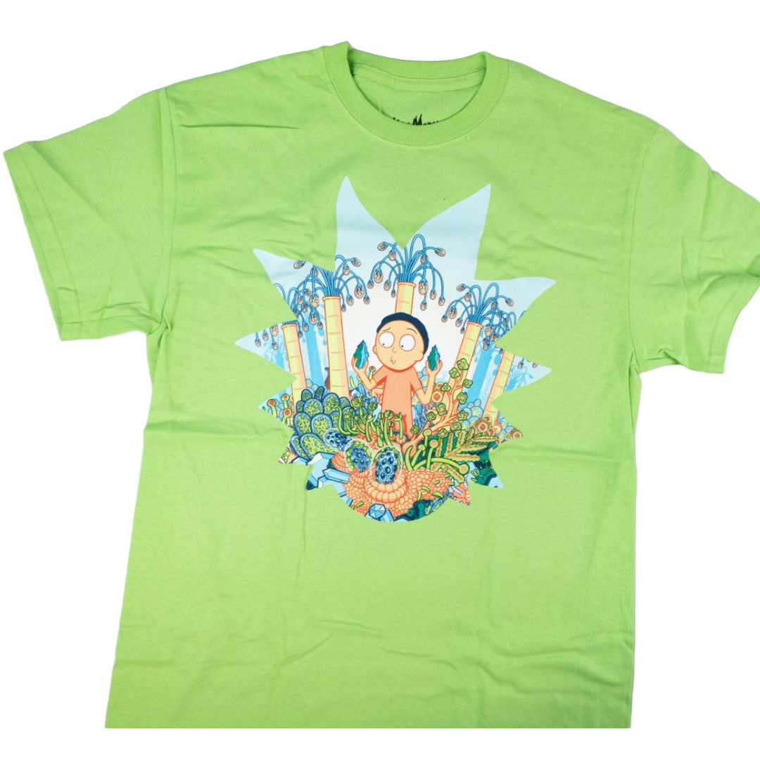 Rick and Morty Green T-shirt
