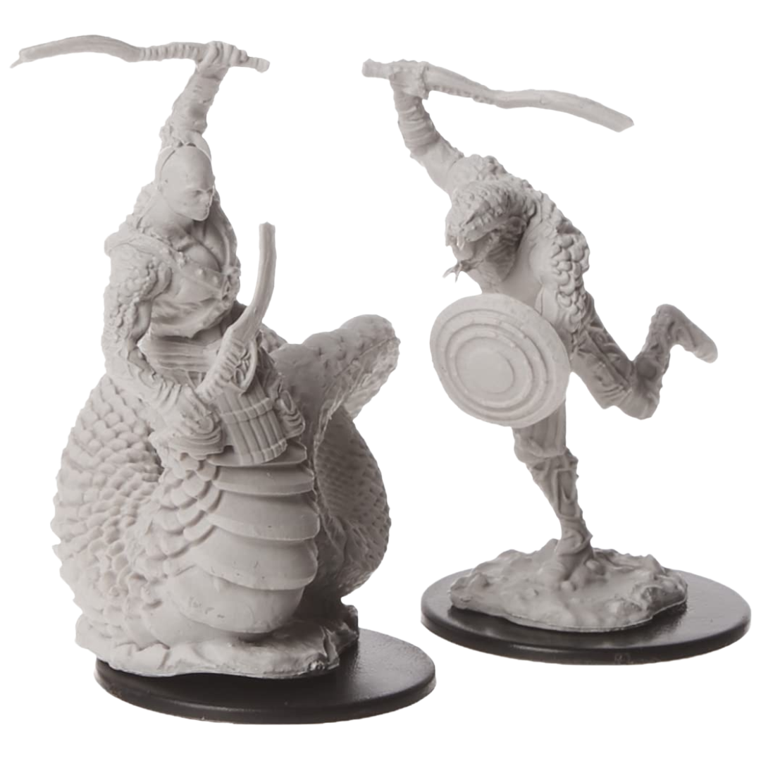 WizKids - D&D Nolzurs Marvelous Miniatures: Yuan-Ti Malisons - Wave 4