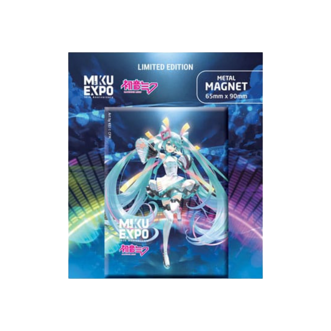 Hatsune Miku Fridge Magnet Miku Expo 10th Anniversary Art by Kei Ver. Limited Edition