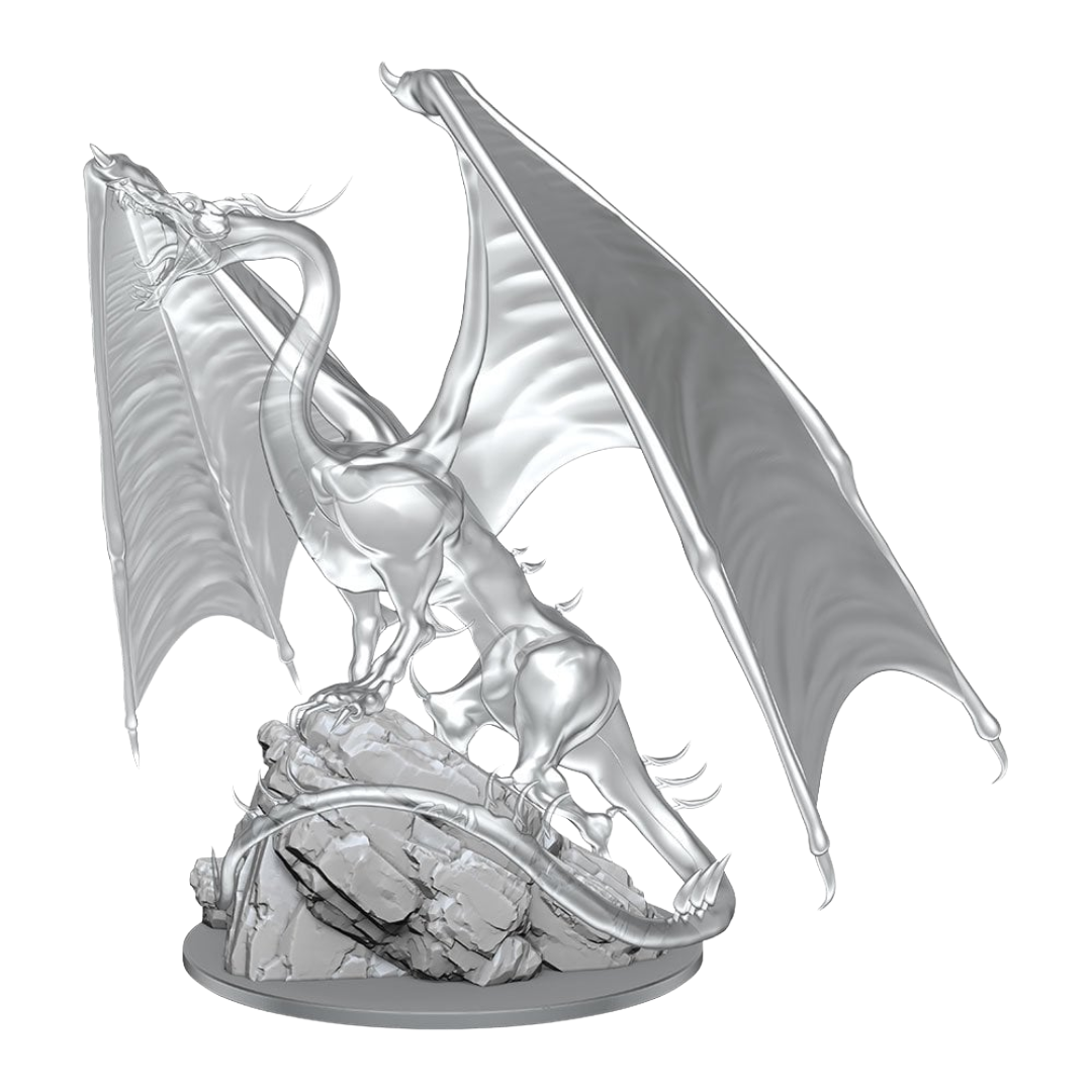 WizKids - D&D Nolzurs Marvelous Miniatures: Young Emerald Dragon - Wave 17