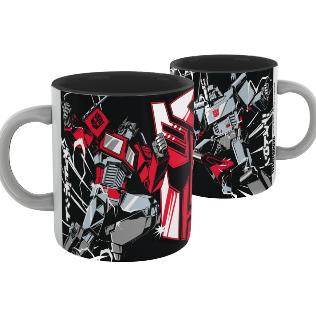 Transformers Autobots vs Decepticons 320ml Ceramic Mug