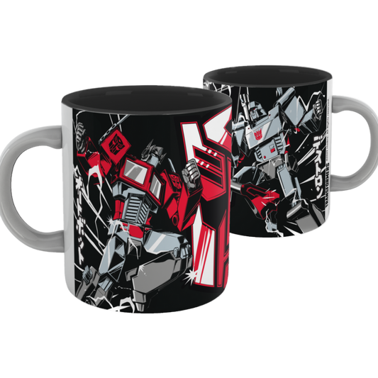 Transformers Autobots vs Decepticons 320ml Ceramic Mug