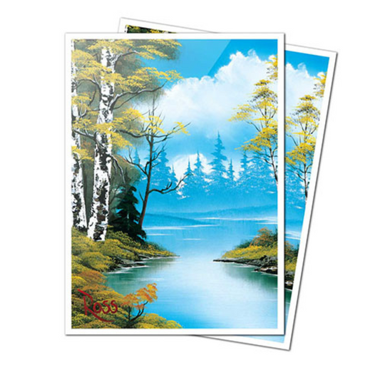 Ultra Pro - Bob Ross Lakeside Path - 105ct Apex Deck Protector Sleeves