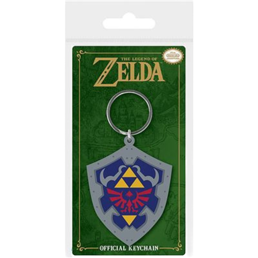 THE LEGEND OF ZELDA (HYRULIAN SHIELD) PVC KEYCHAIN