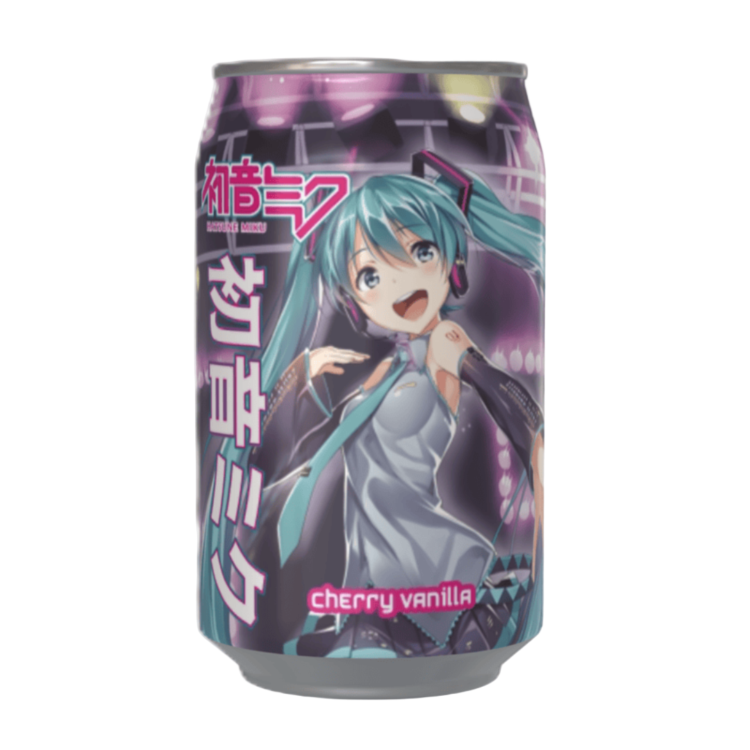 Hatsune Miku Cherry Vanilla Flavour Soda - 330ml