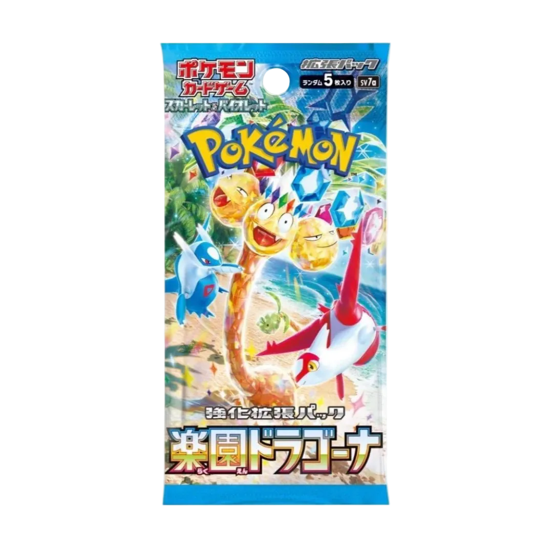 Pokemon Paradise Dragon SV7A Japanese Booster (Surging Sparks)