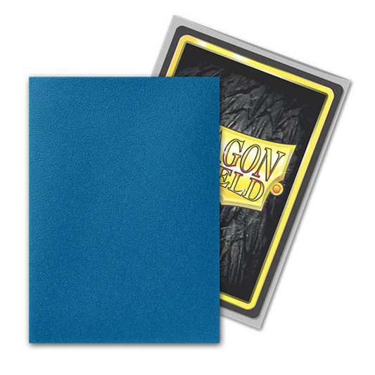 Dragon Shield - Dual Matte Standard Size Sleeves 100pk - Limited Edition Anniversary Special Cobalt & Silver