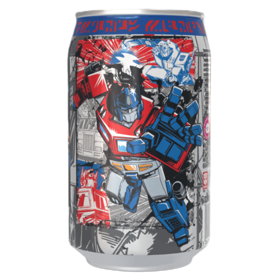 Transformers Optimus Primeberry - Strawberry Flavour Soda)