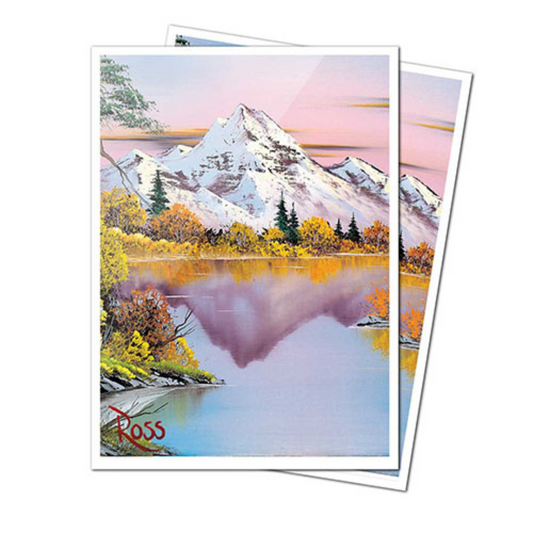 Ultra Pro - Bob Ross Mighty Mountain Lake - 105ct Apex Deck Protector Sleeves