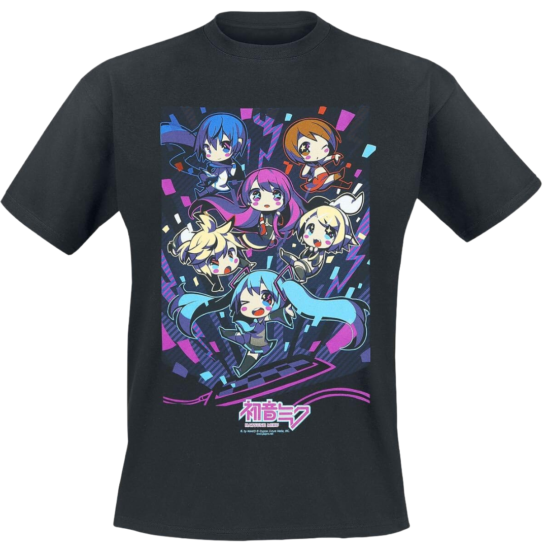 Hatsune Miku Kawaii Gang T-shirt