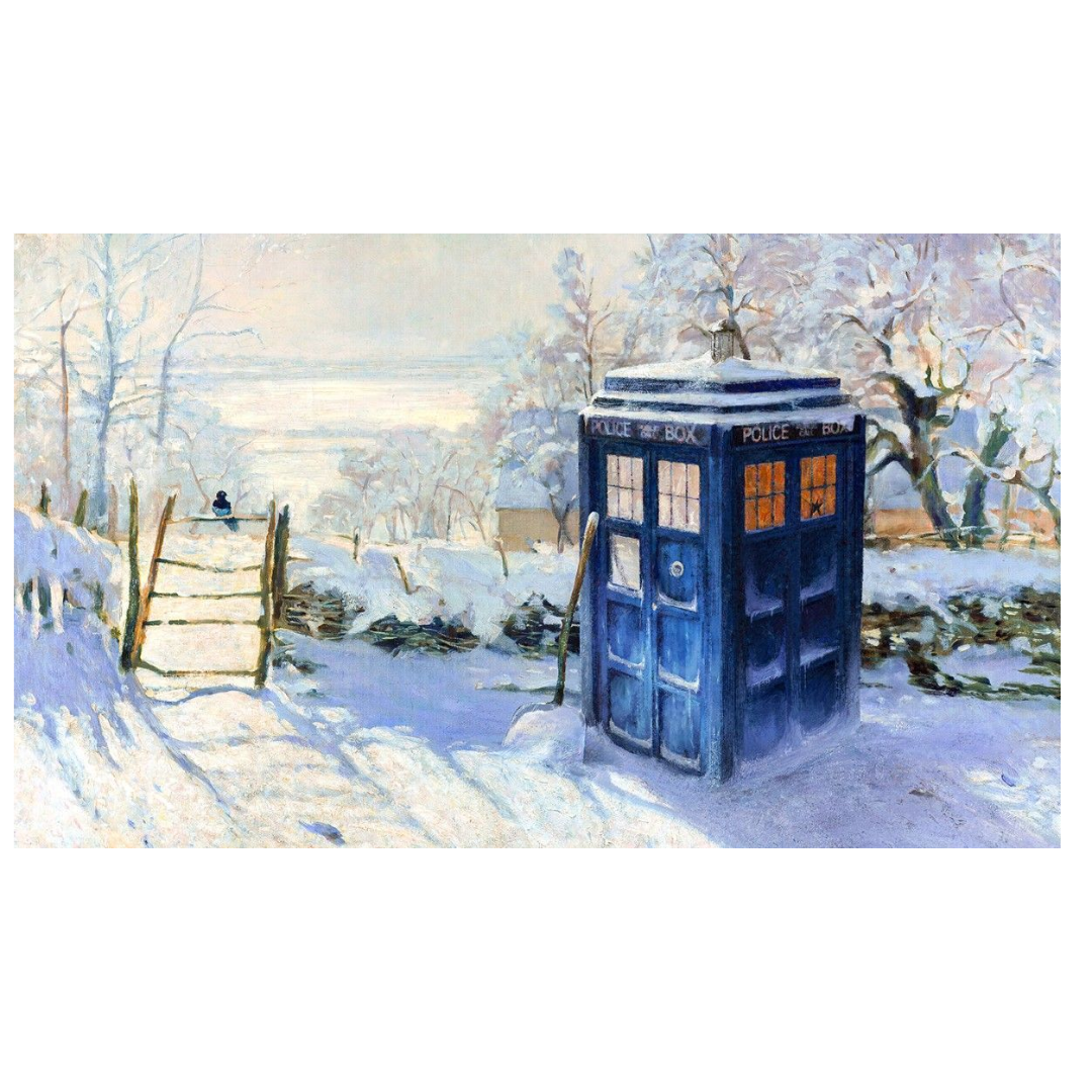 TCG: Tardis Stitched Playmat - 61 x 35 cm