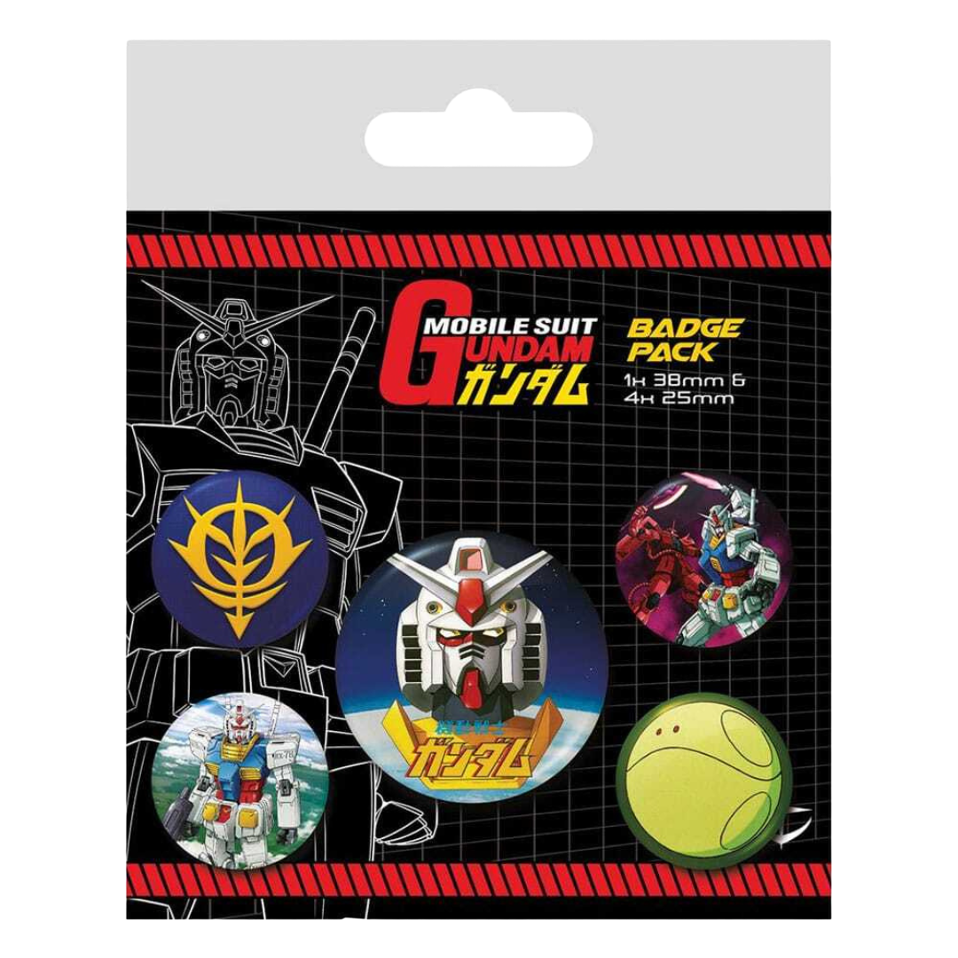 Gundam Pin Badges
