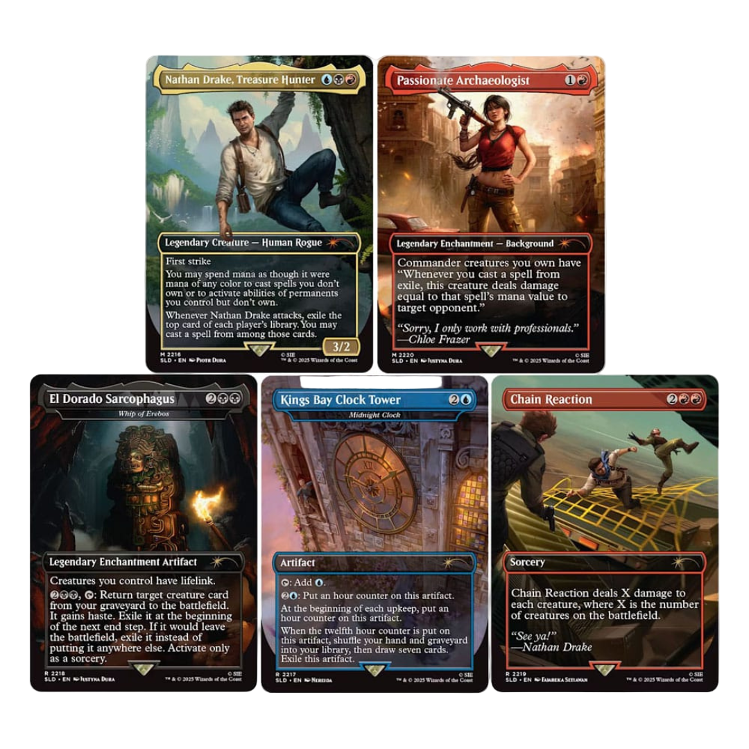 Magic the Gathering Secret Lair x PlayStation: Uncharted