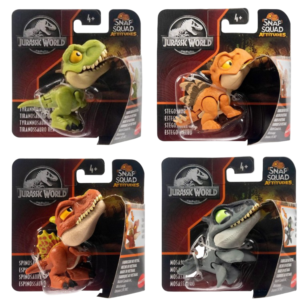 Jurassic World Snap Squad Attitudes