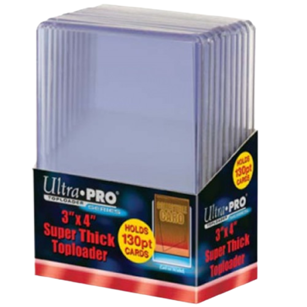 Ultra Pro - 3 x 4 inch Toploaders Super Thick 10 Pack