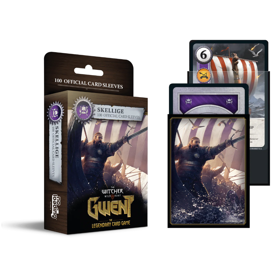 Gwent - 100 Art Sleeves - Skellige