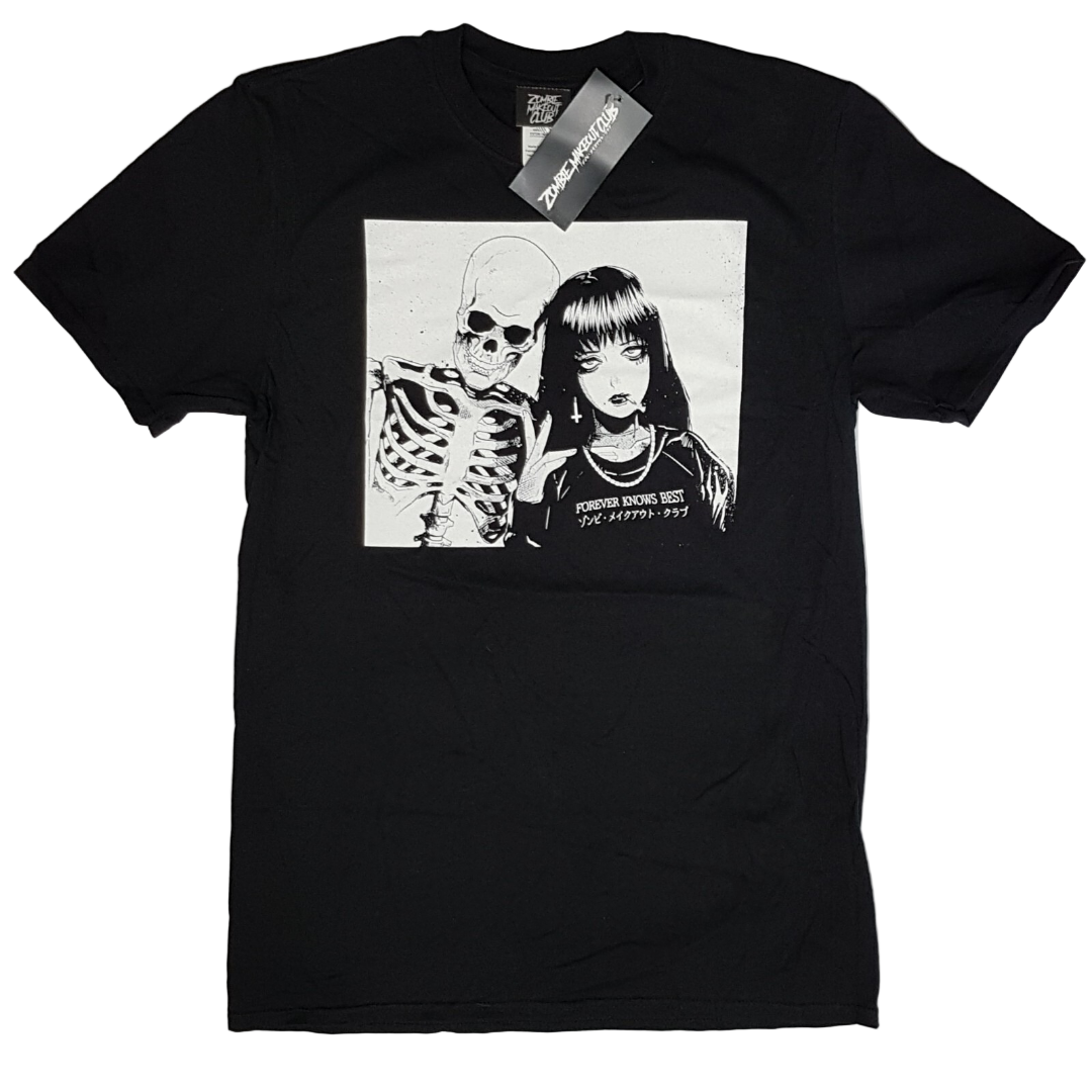 Zombie Makeout Club Forever Knows Best T-shirt