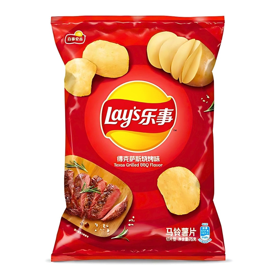 Lay's Texas Grilled BBQ Flavour 70g