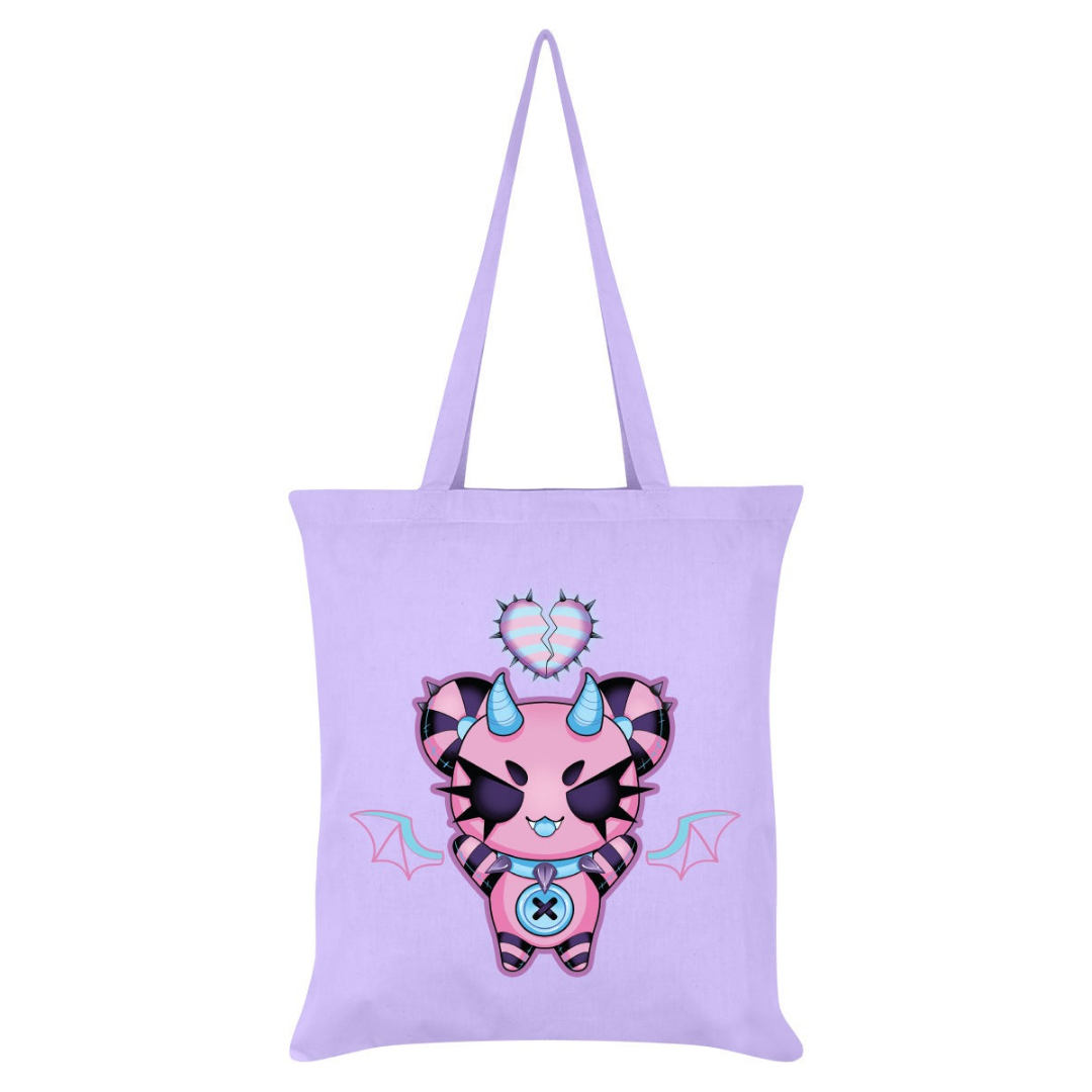Cosmic Boop Bitter Cutie Lilac Tote Bag