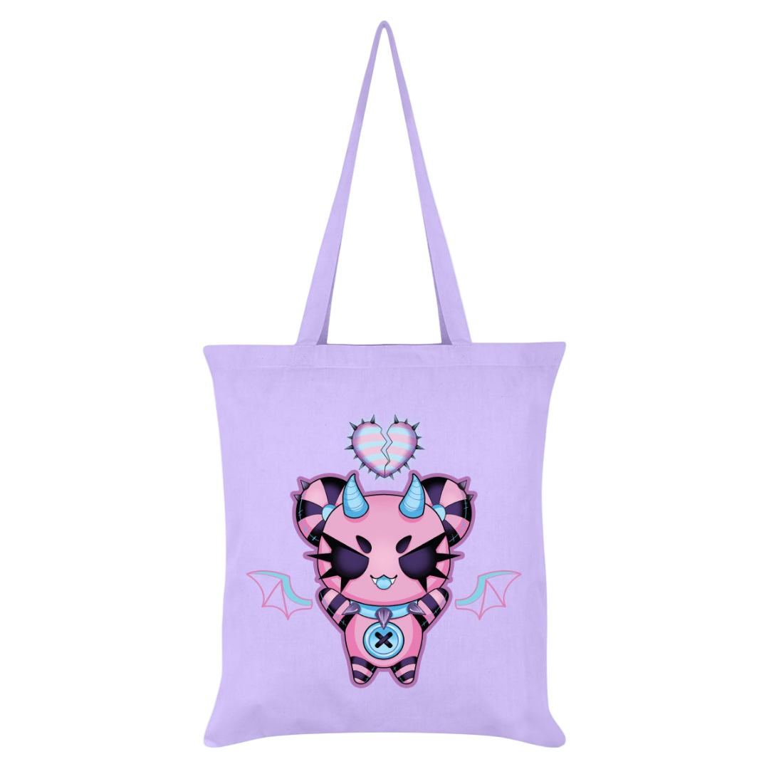 Cosmic Boop Bitter Cutie Lilac Tote Bag
