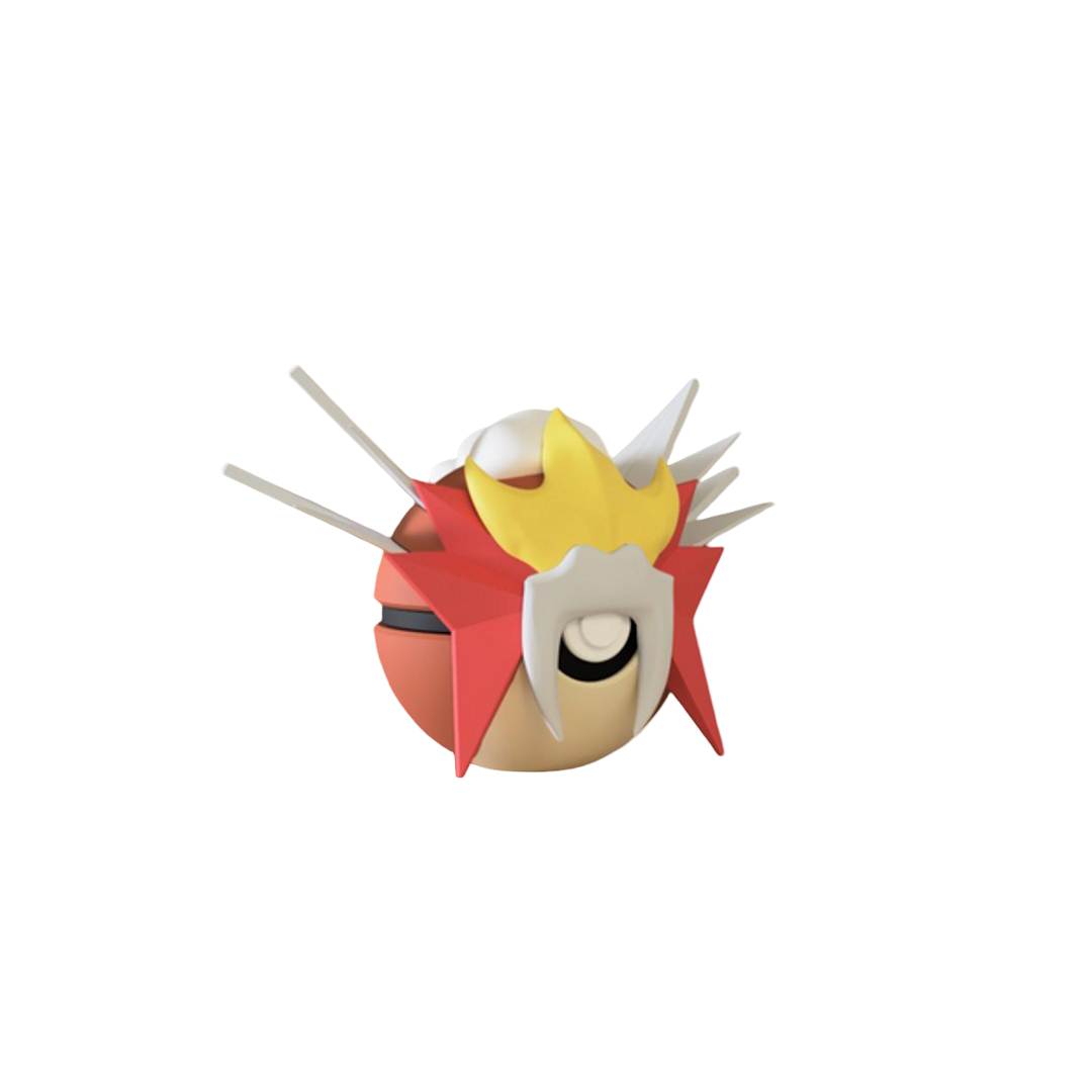 #0244 Entei - Pokemon Character Pokeball