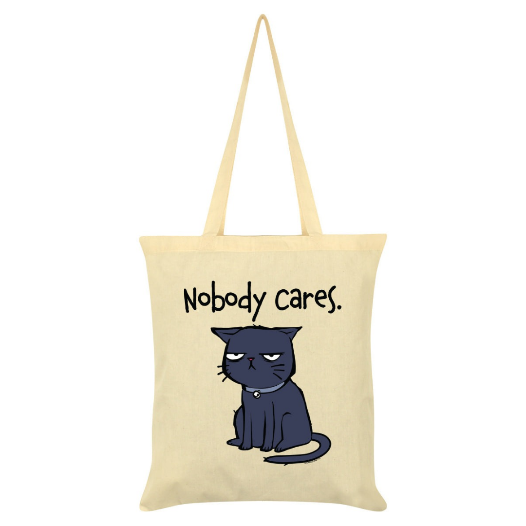 Nobody Cares. Cream Tote Bag