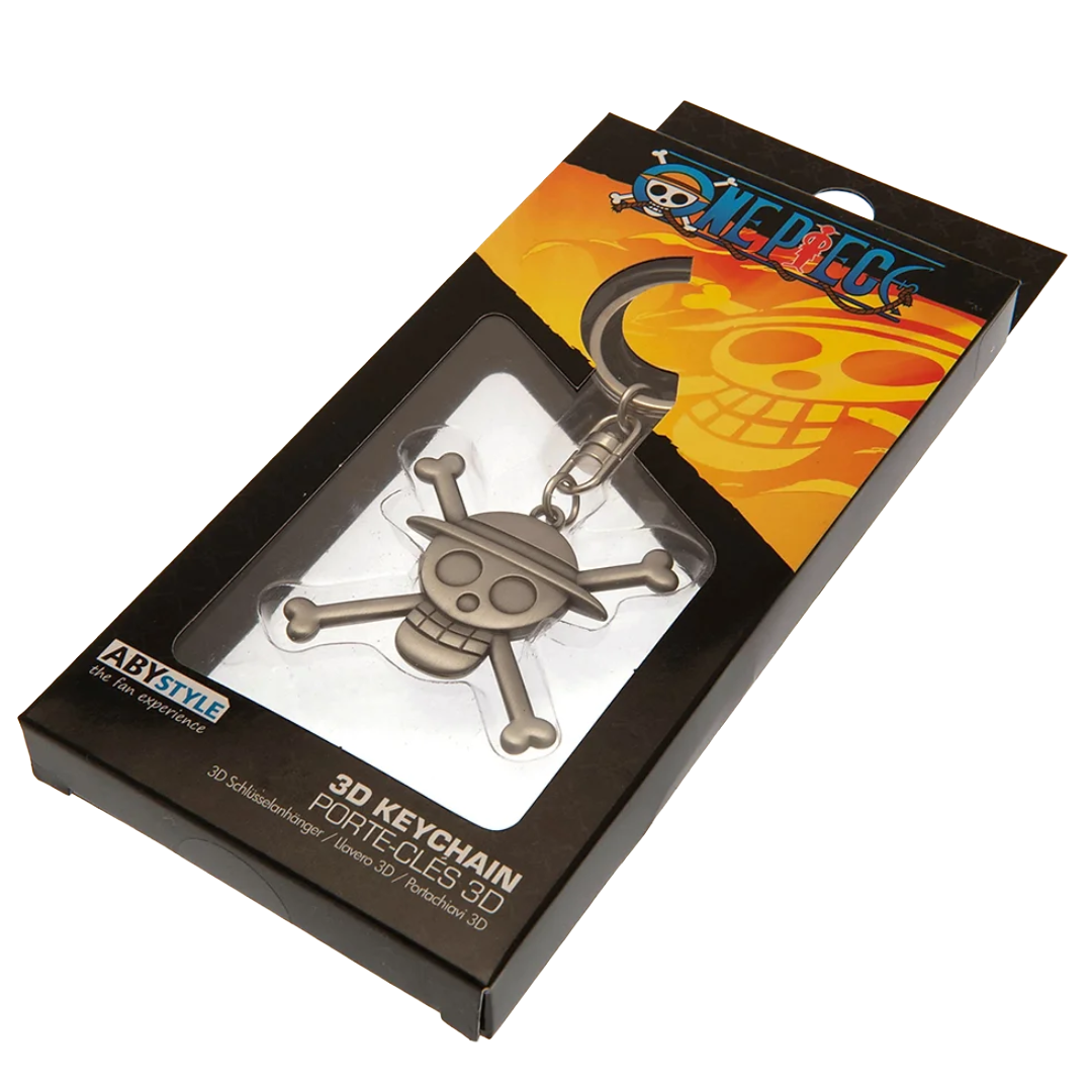 One Piece metal 3D Keychain