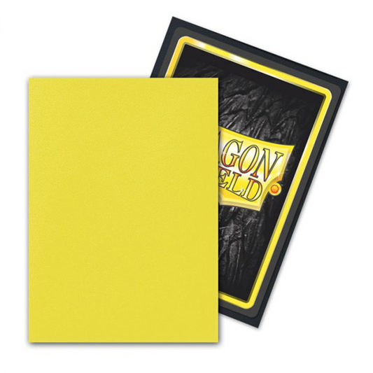 Dragon Shield - Dual Matte Standard Size Sleeves 100pk - Lightning