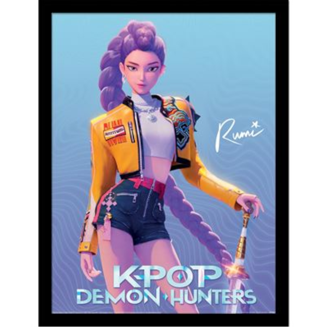 K-POP DEMON HUNTERS (RUMI) COLLECTOR PRINT