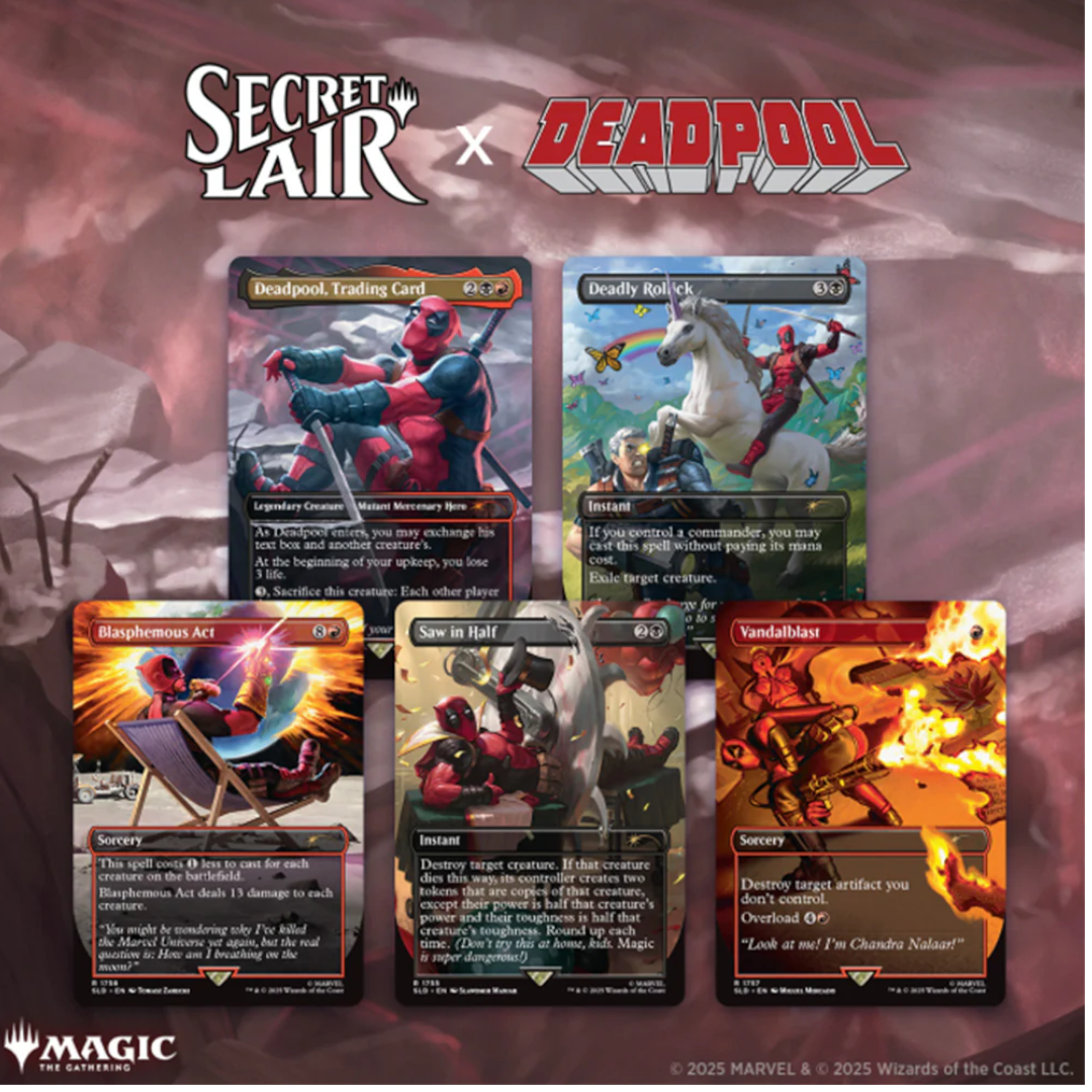 Magic: The Gathering - WPN Exclusive Secret Lair - Marvel Deadpool - Nonfoil